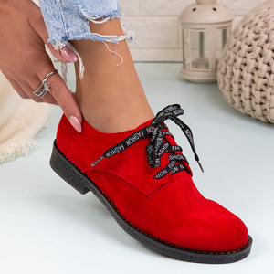 Дамски обувки Medea - Red | DMR.