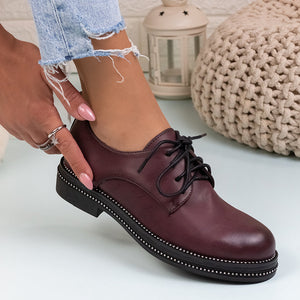 Дамски обувки Valary - Wine Leather | DMR.