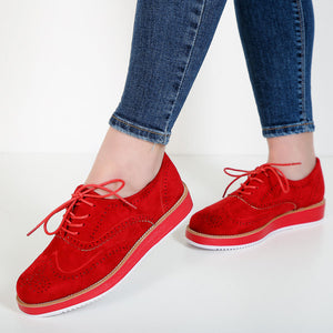 Дамски обувки Andreea - Red | DMR.